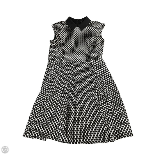 Dress Casual Short By Ann Taylor In Black & White, Size: 6