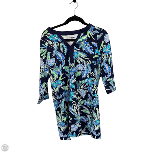 Swimwear Cover-up By Lands End In Tropical Print, Size: Xs