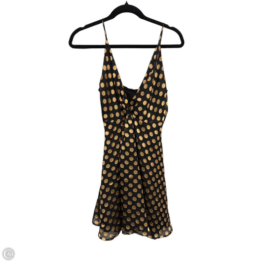 Dress Casual Short By Astr In Polkadot Pattern, Size: S