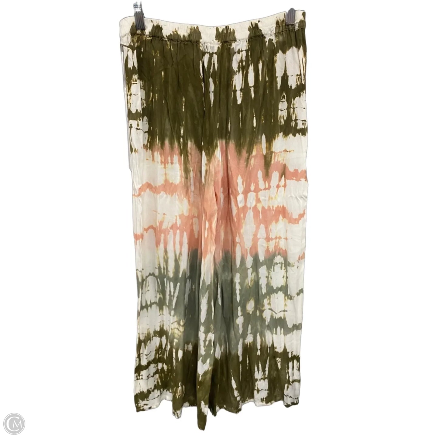 Pants Wide Leg By Young Fabulous & Broke In Tie Dye Print, Size: S