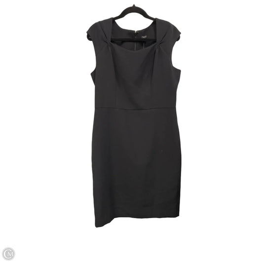 Dress Casual Midi By Ann Taylor In Black, Size: 12