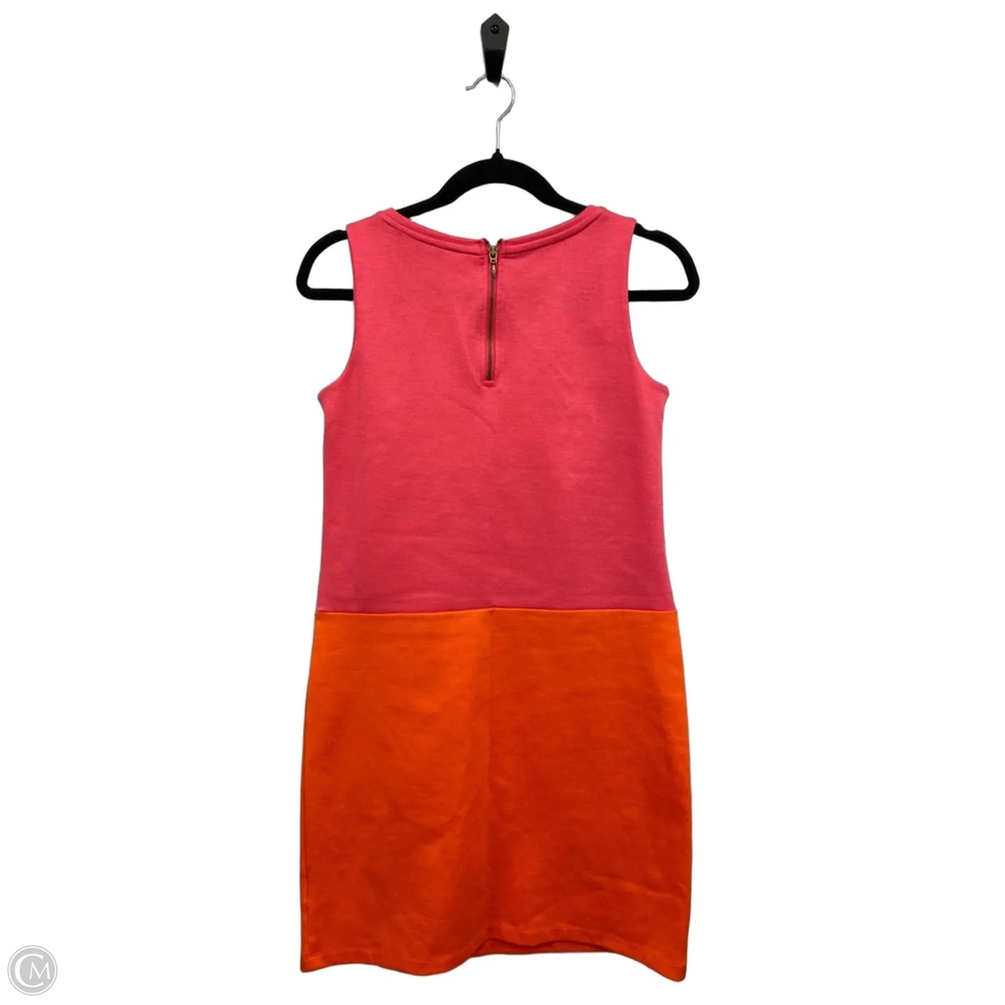 Dress Casual Short By Tommy Hilfiger In Orange & Pink, Size: S