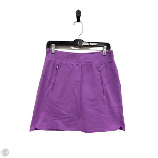 Skort By Talbots In Purple, Size: S