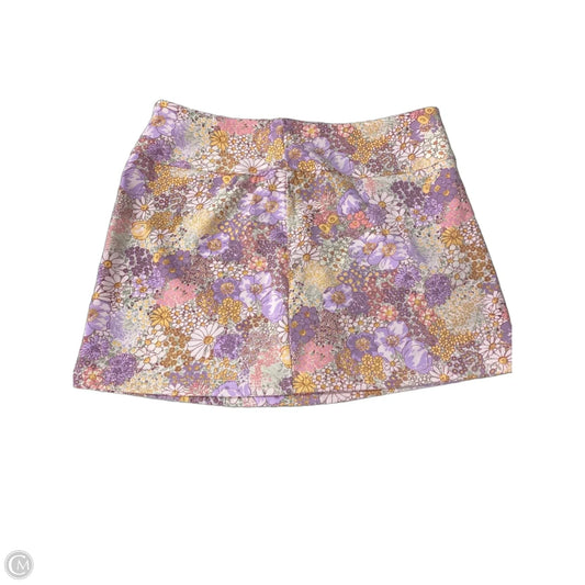 Skirt Mini & Short By Altard State In Floral Print, Size: M
