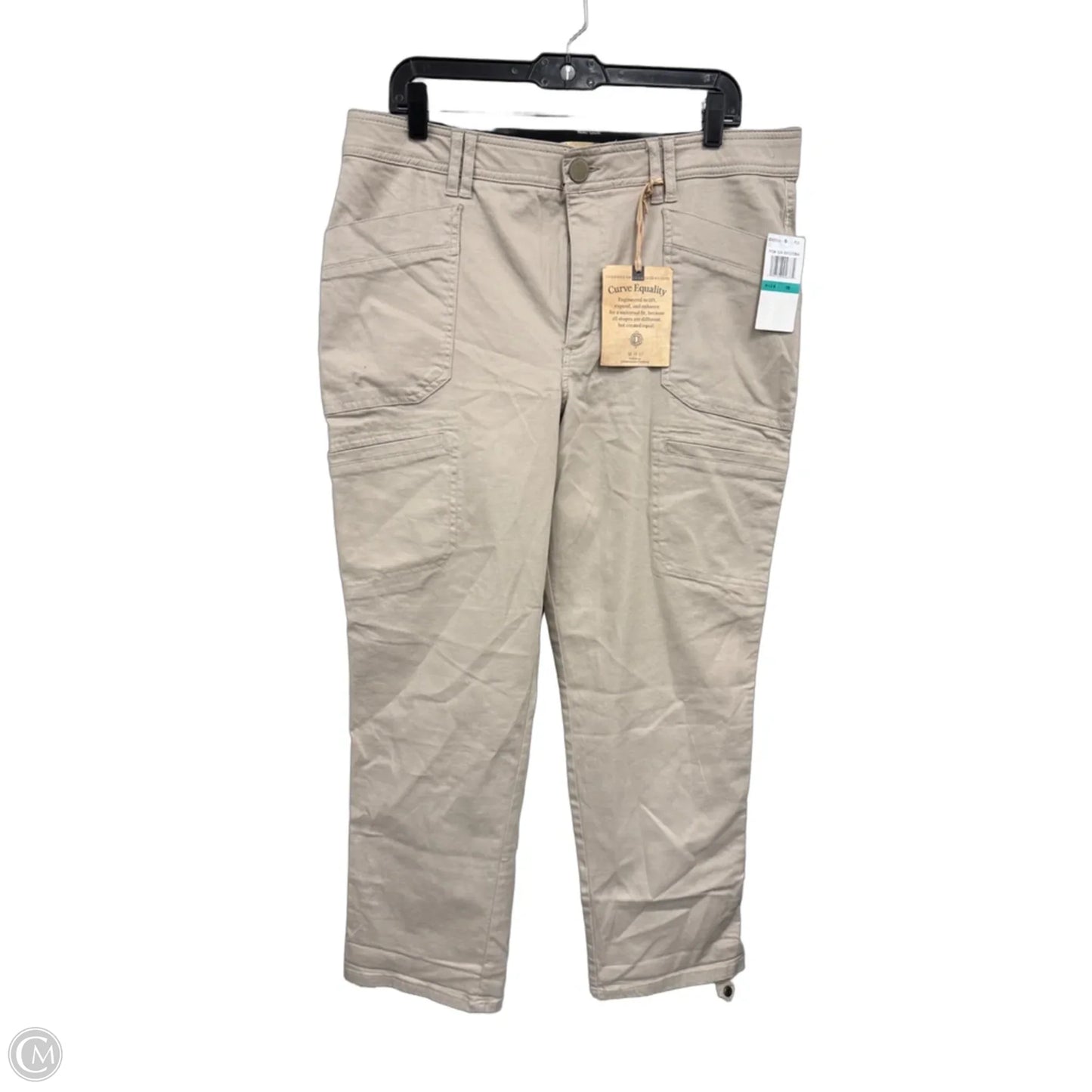 Pants Chinos & Khakis By Democracy In Tan, Size: 16