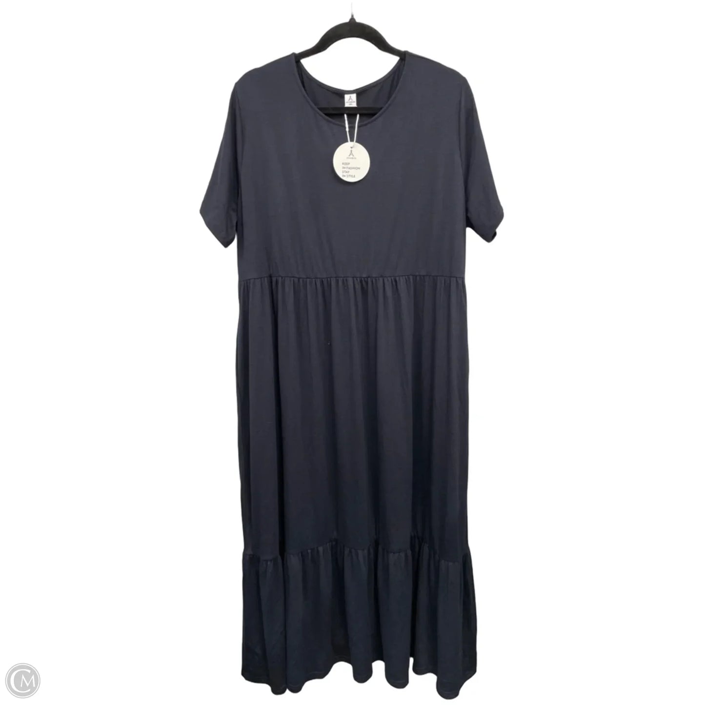 Dress Casual Maxi By Anrabess In Black, Size: Xxl