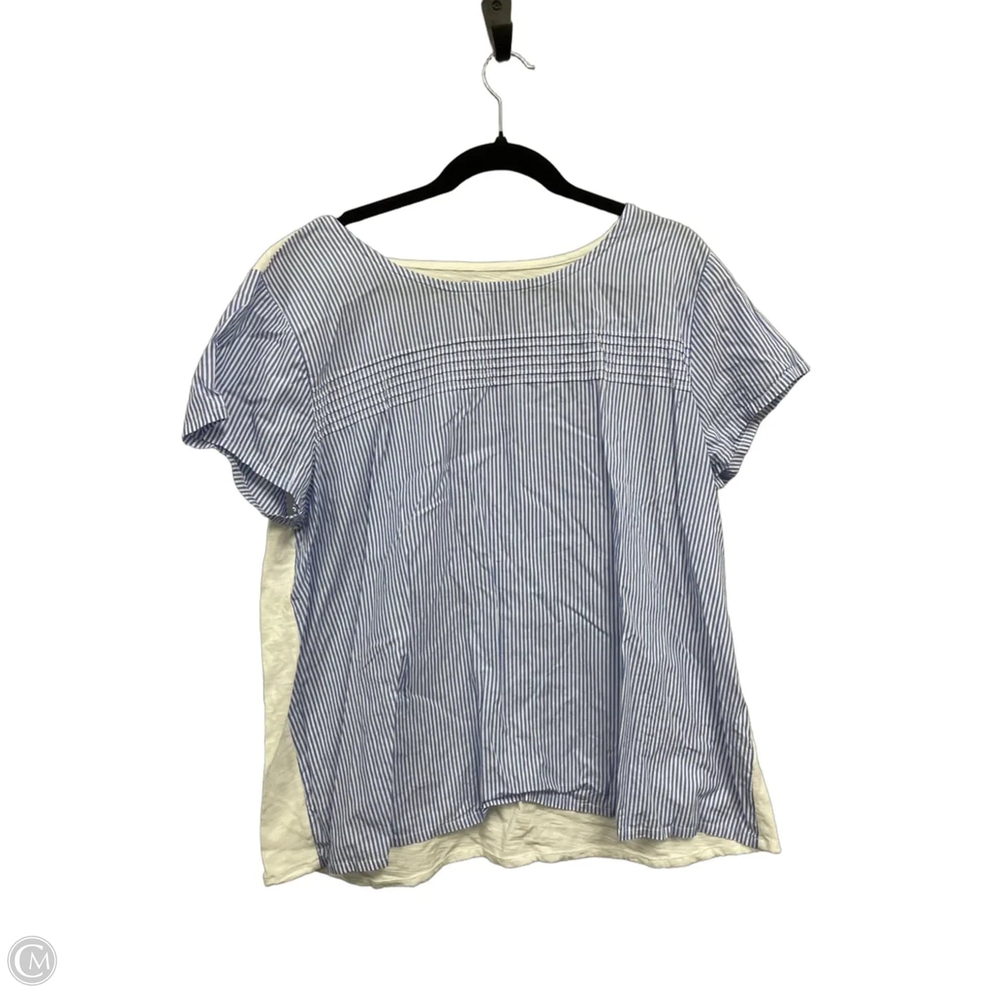 Top Short Sleeve By Vineyard Vines In Striped Pattern, Size: Xl
