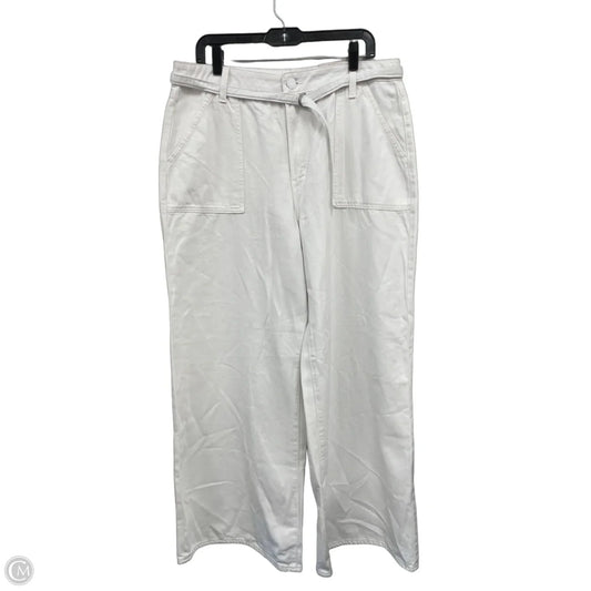 Jeans Wide Leg By So In White, Size: 16
