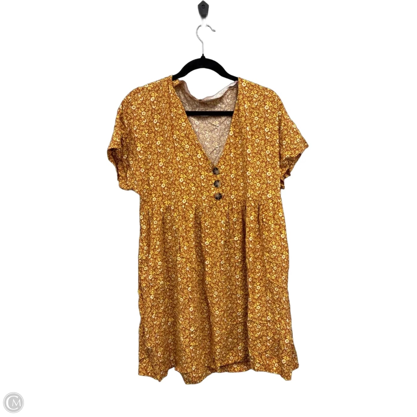 Dress Casual Short By Madewell In Floral Print, Size: L