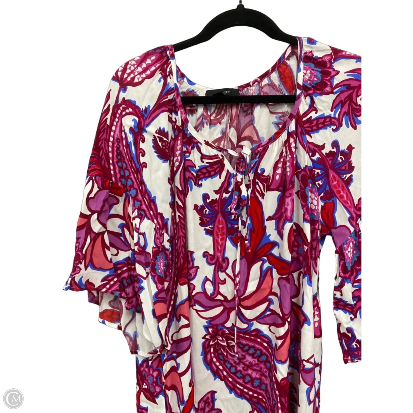 Dress Casual Midi By Karen Kane In Floral Print, Size: M