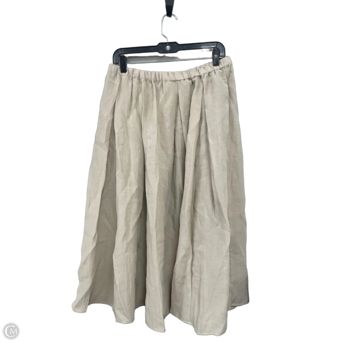 Skirt Maxi By H&m In Tan, Size: M