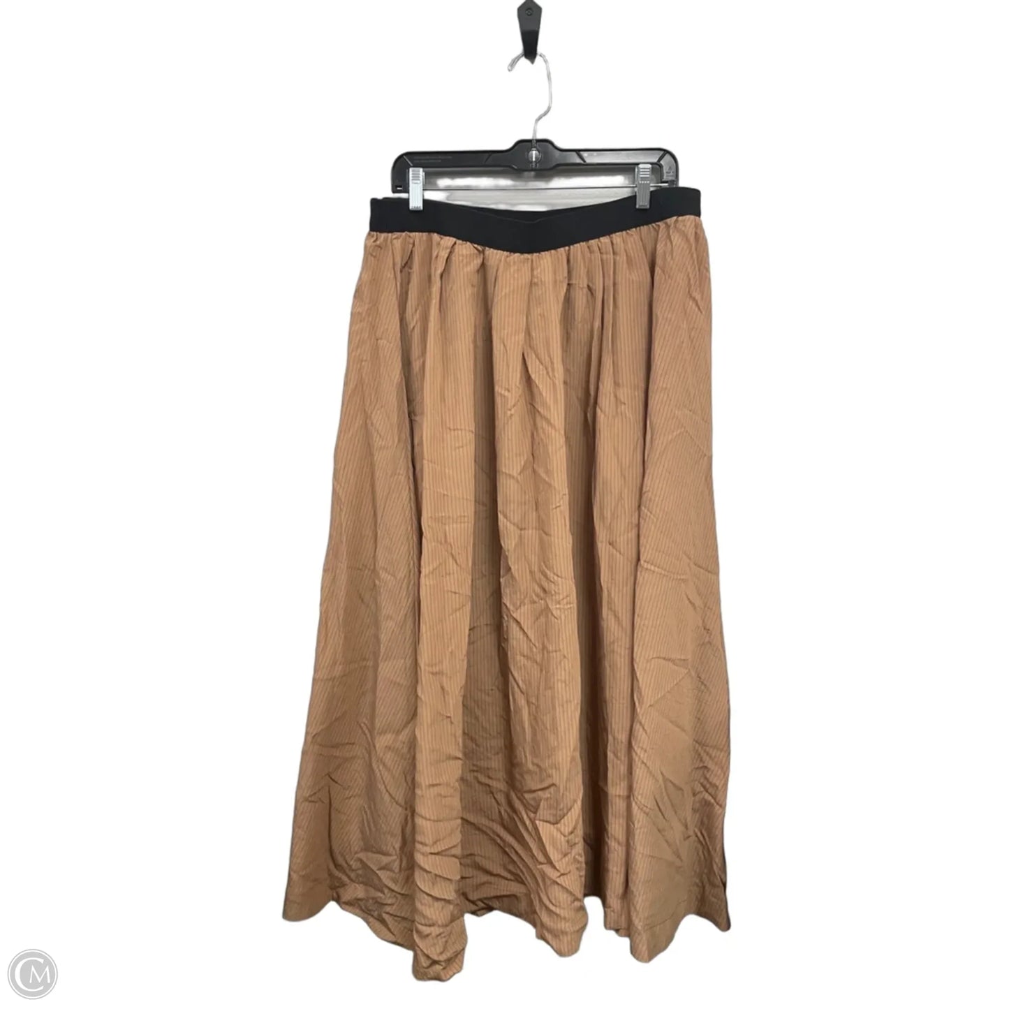 Skirt Maxi By Future Collective In Black & Brown, Size: M