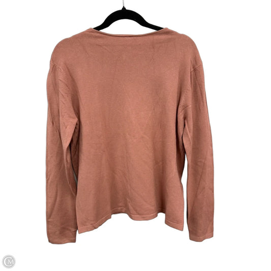 Sweater By Milano In Mauve, Size: Xl