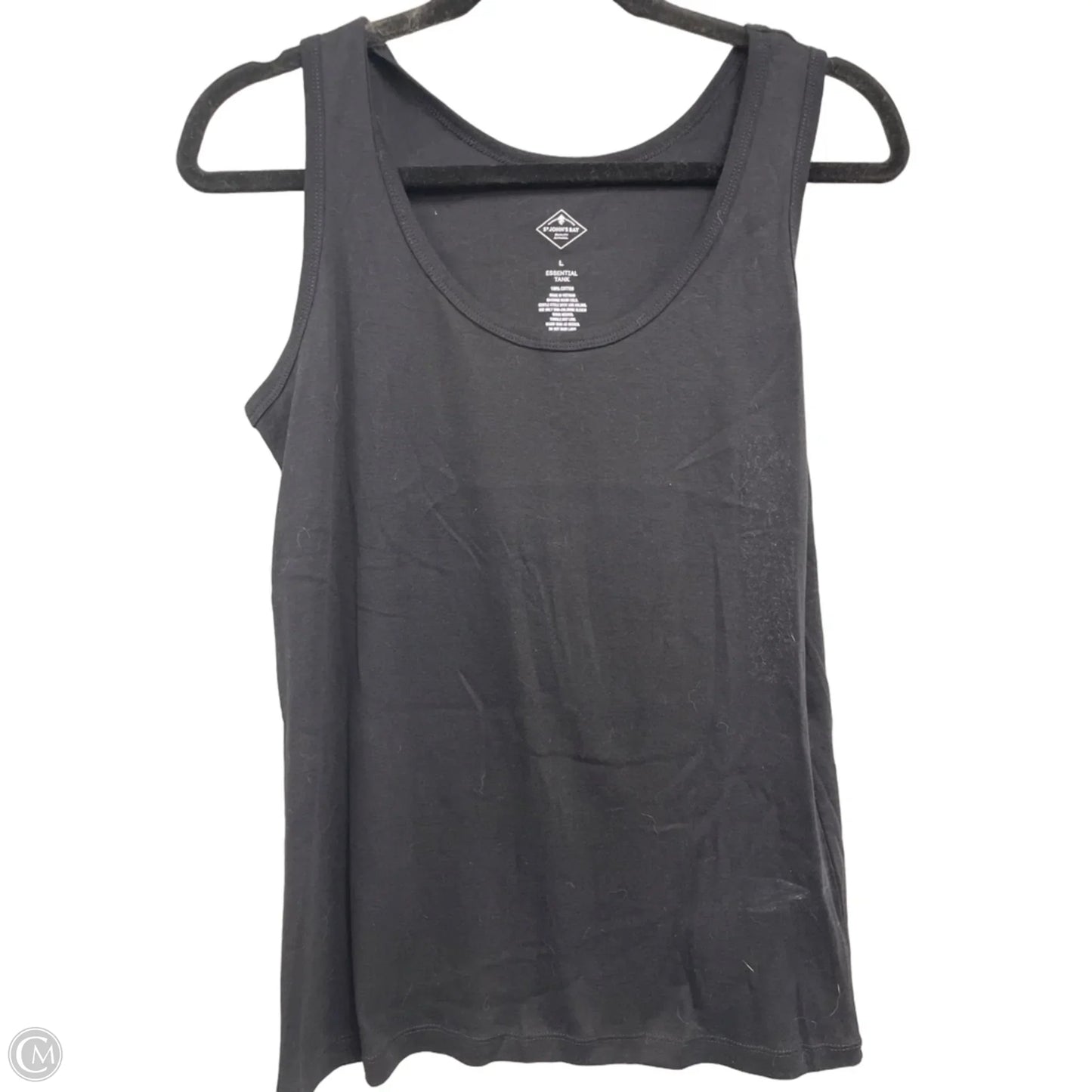 Tank Top By St Johns Bay In Black, Size: L