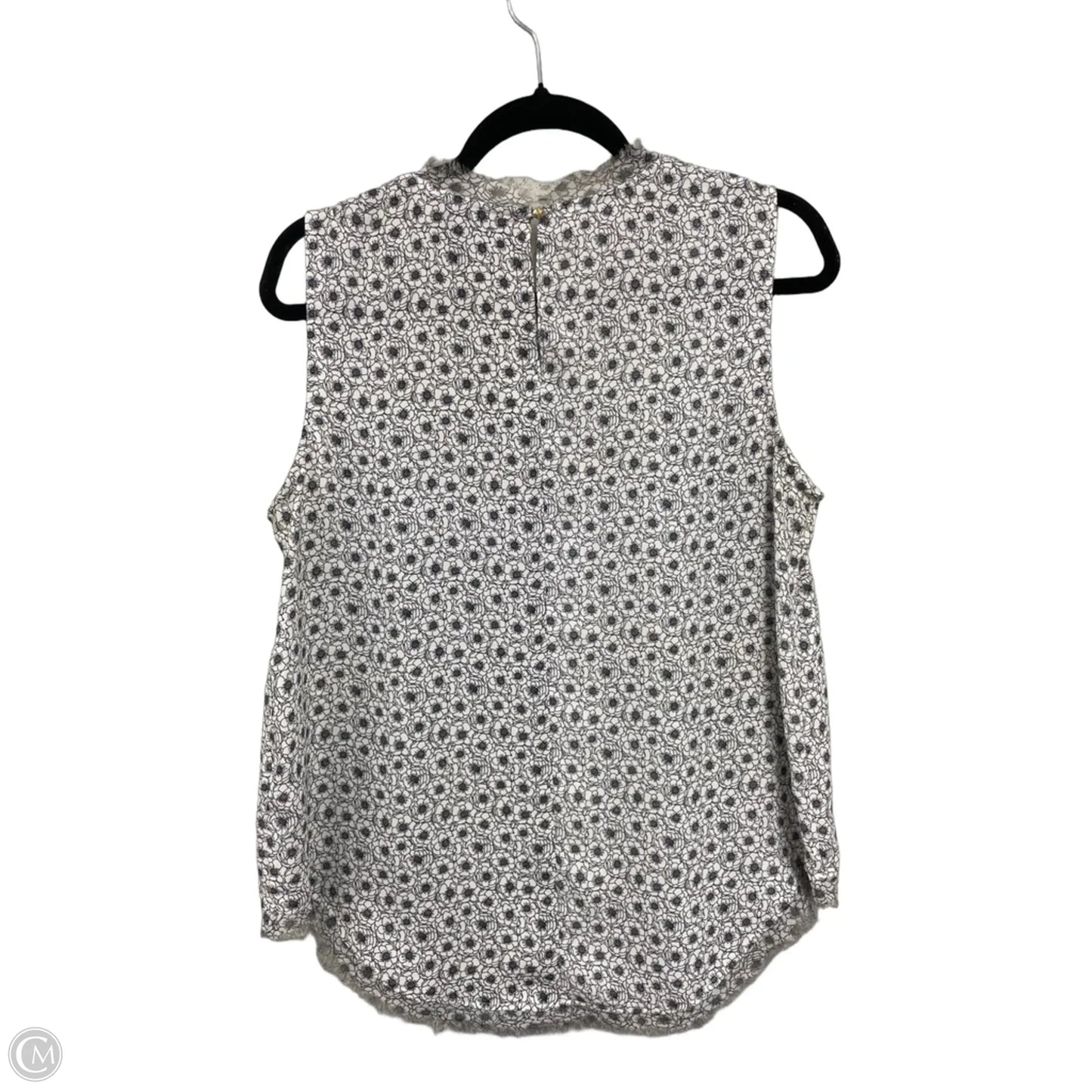 Top Sleeveless By Who What Wear In Floral Print, Size: L