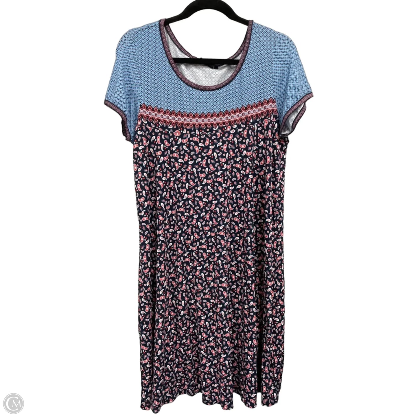 Dress Casual Short By Max Edition In Paisley Print, Size: L