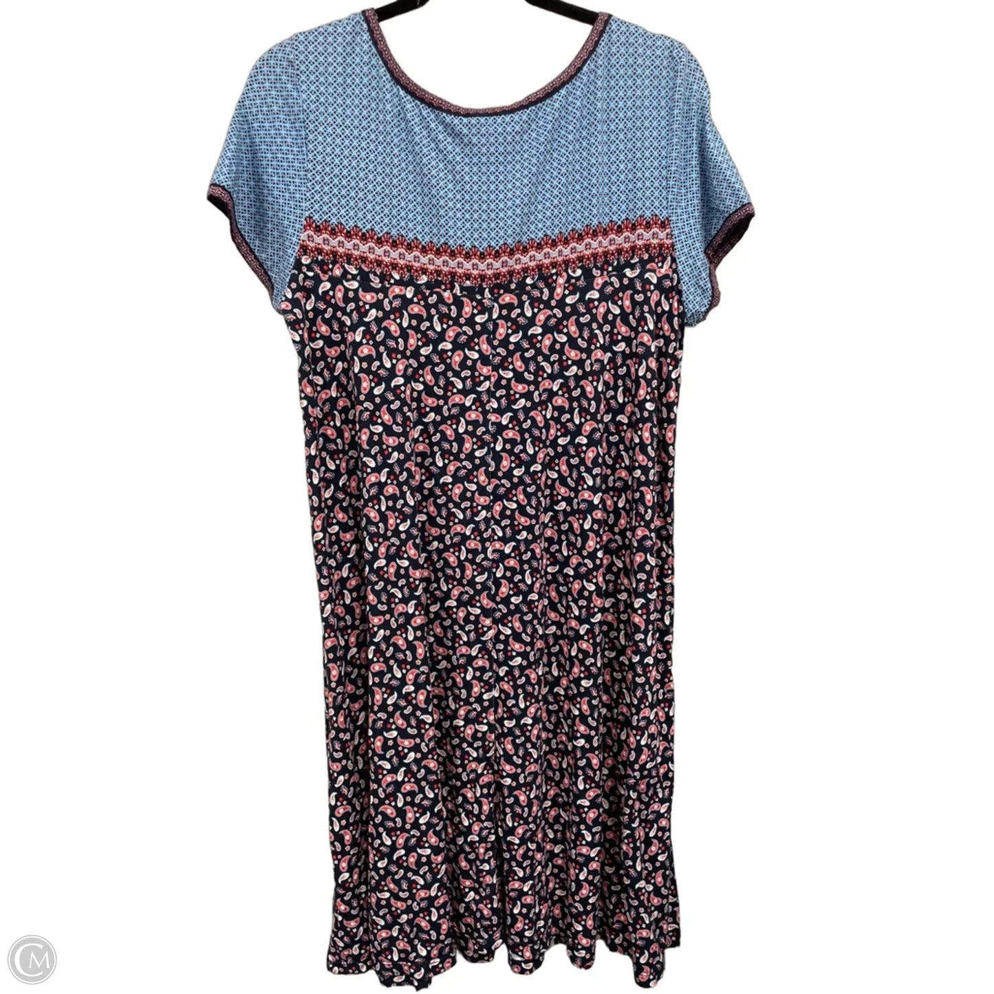 Dress Casual Short By Max Edition In Paisley Print, Size: L