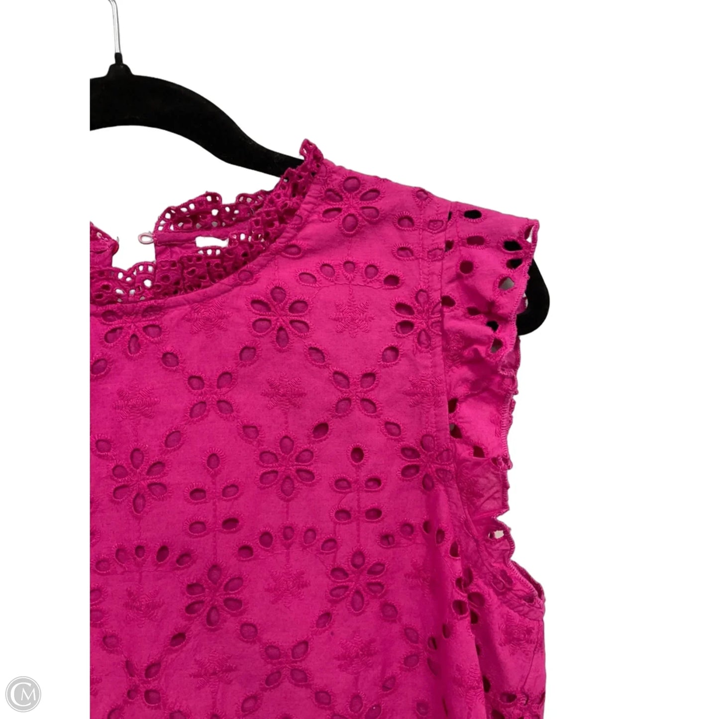 Top Short Sleeve By Clothes Mentor In Pink, Size: M
