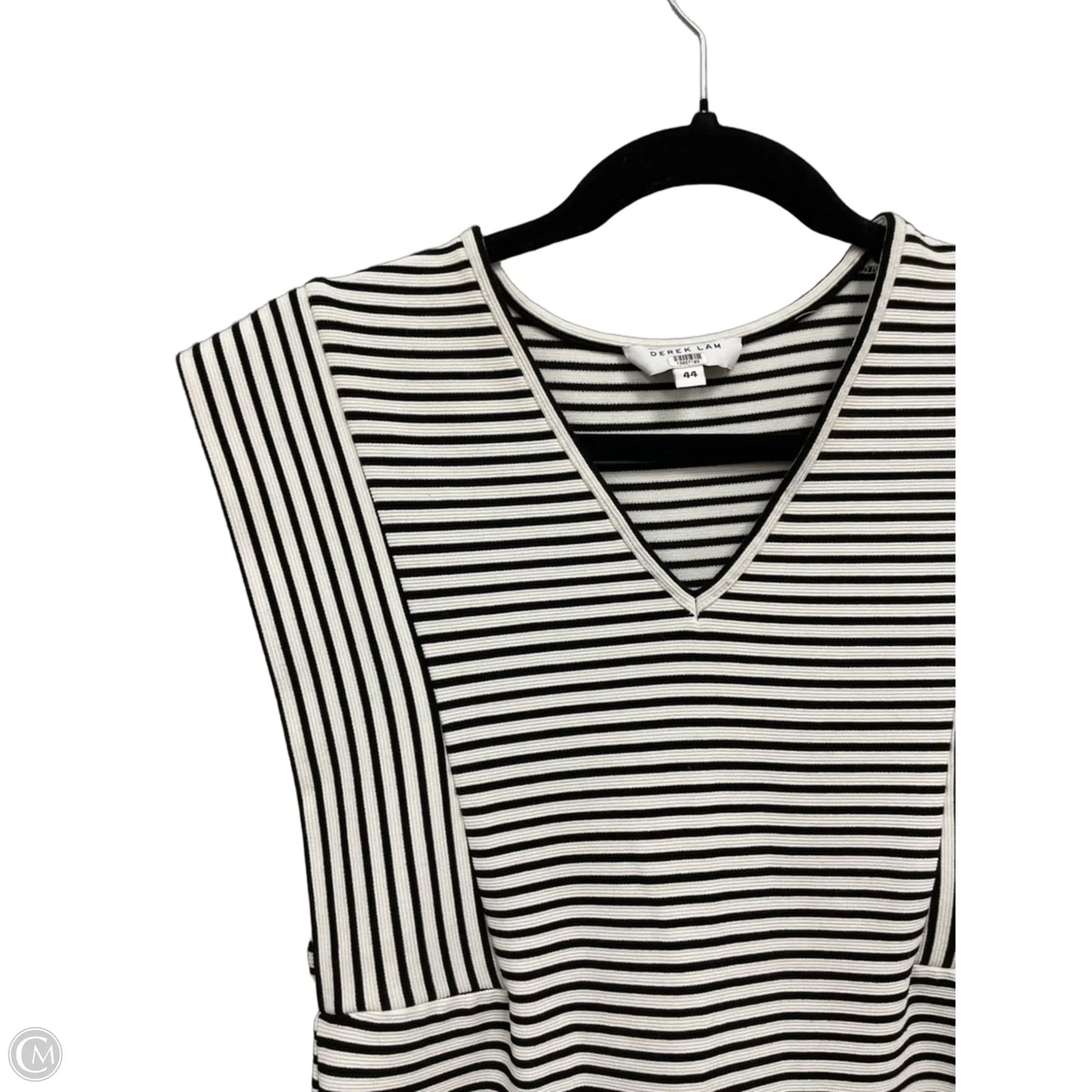 Dress Designer By Derek Lam In Striped Pattern, Size: M