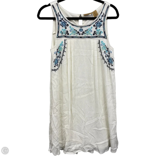 Dress Casual Short By Wrangler In Blue & Cream, Size: Sp