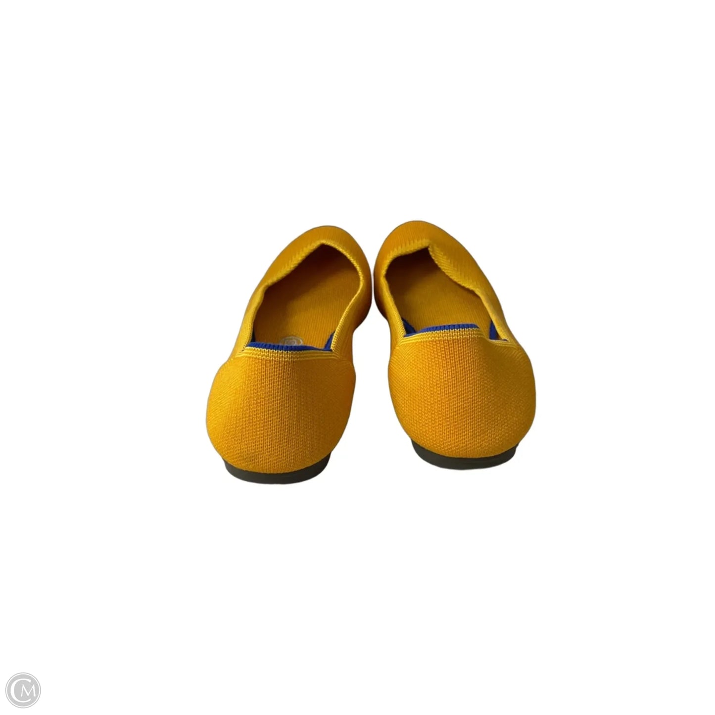 Shoes Flats By Rothys In Gold, Size: 9.5