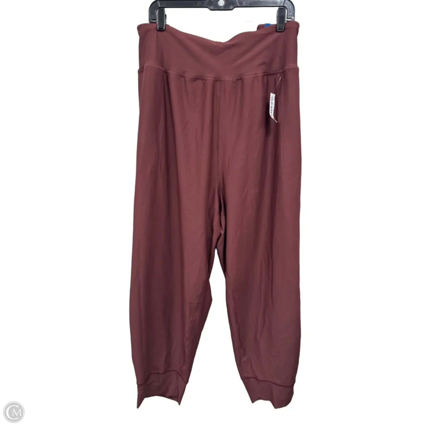 Athletic Leggings By Old Navy In Maroon, Size: 4x