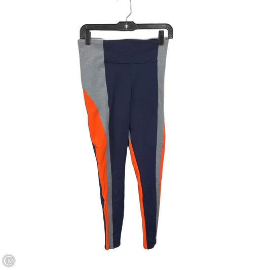 Athletic Leggings By Athleta In Blue & Orange, Size: S