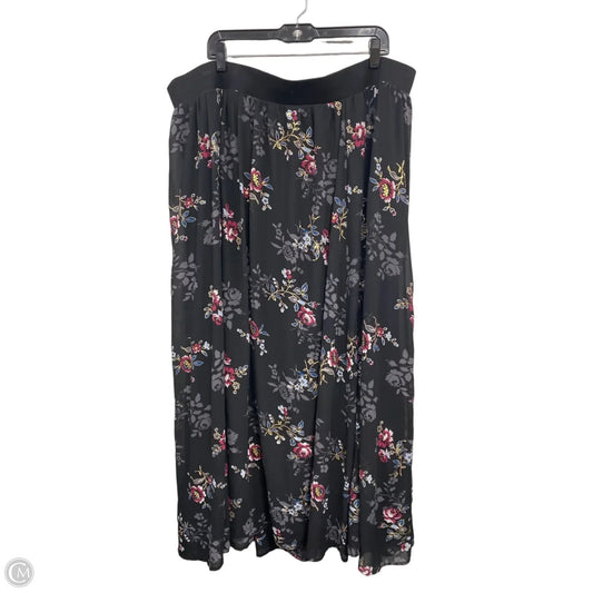 Skirt Maxi By Torrid In Floral Print, Size: 4x