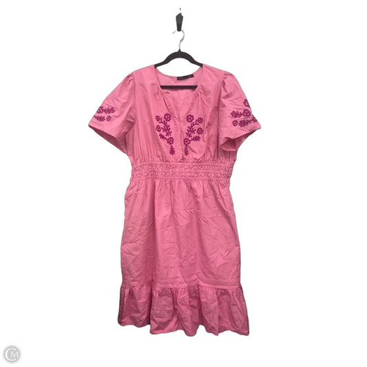 Dress Casual Midi By French Connection In Floral Print, Size: Xxl