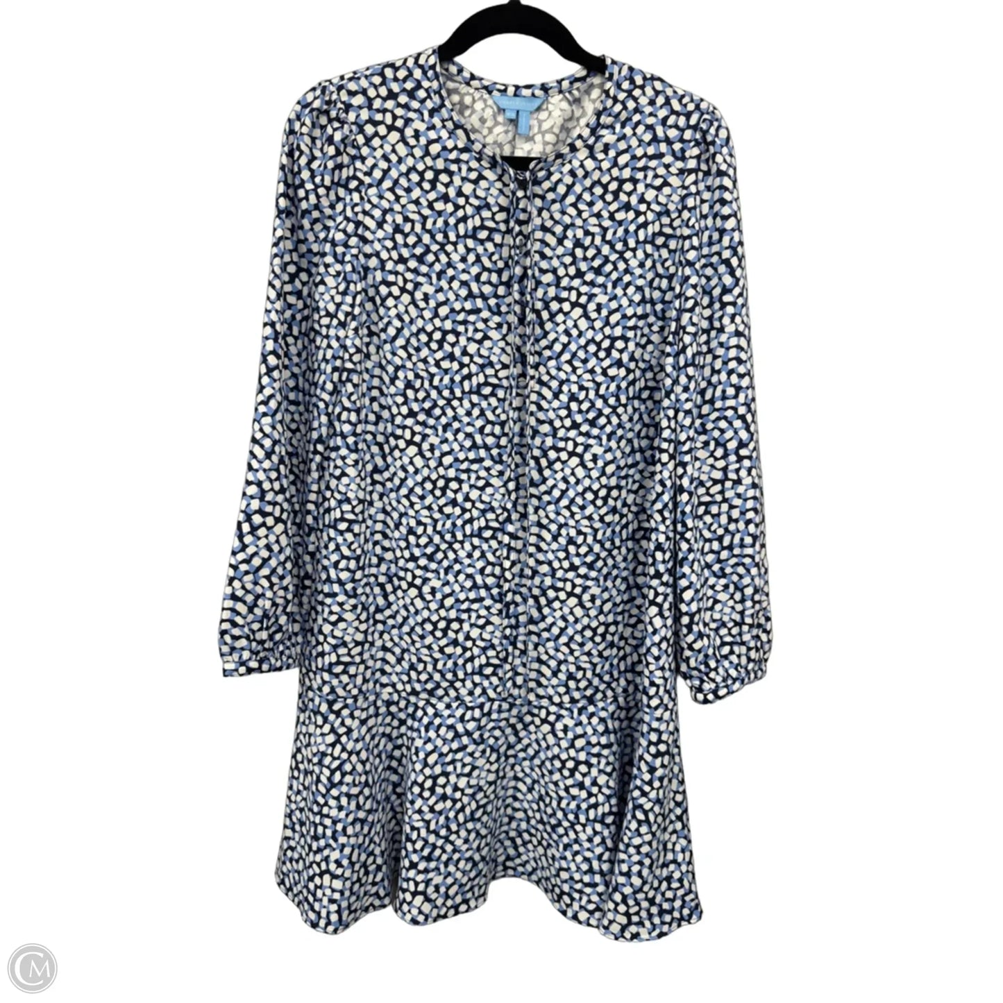 Dress Casual Short By Draper James In Blue & White, Size: Xs