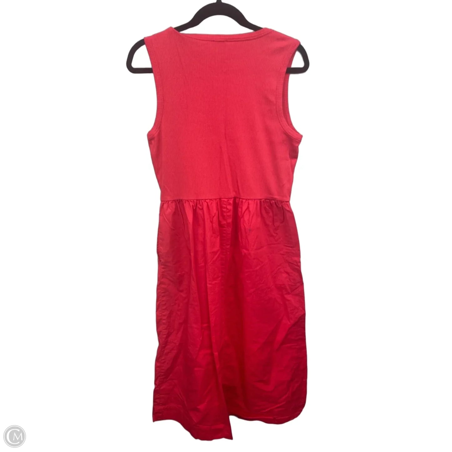 Dress Casual Midi By J. Crew In Pink, Size: M