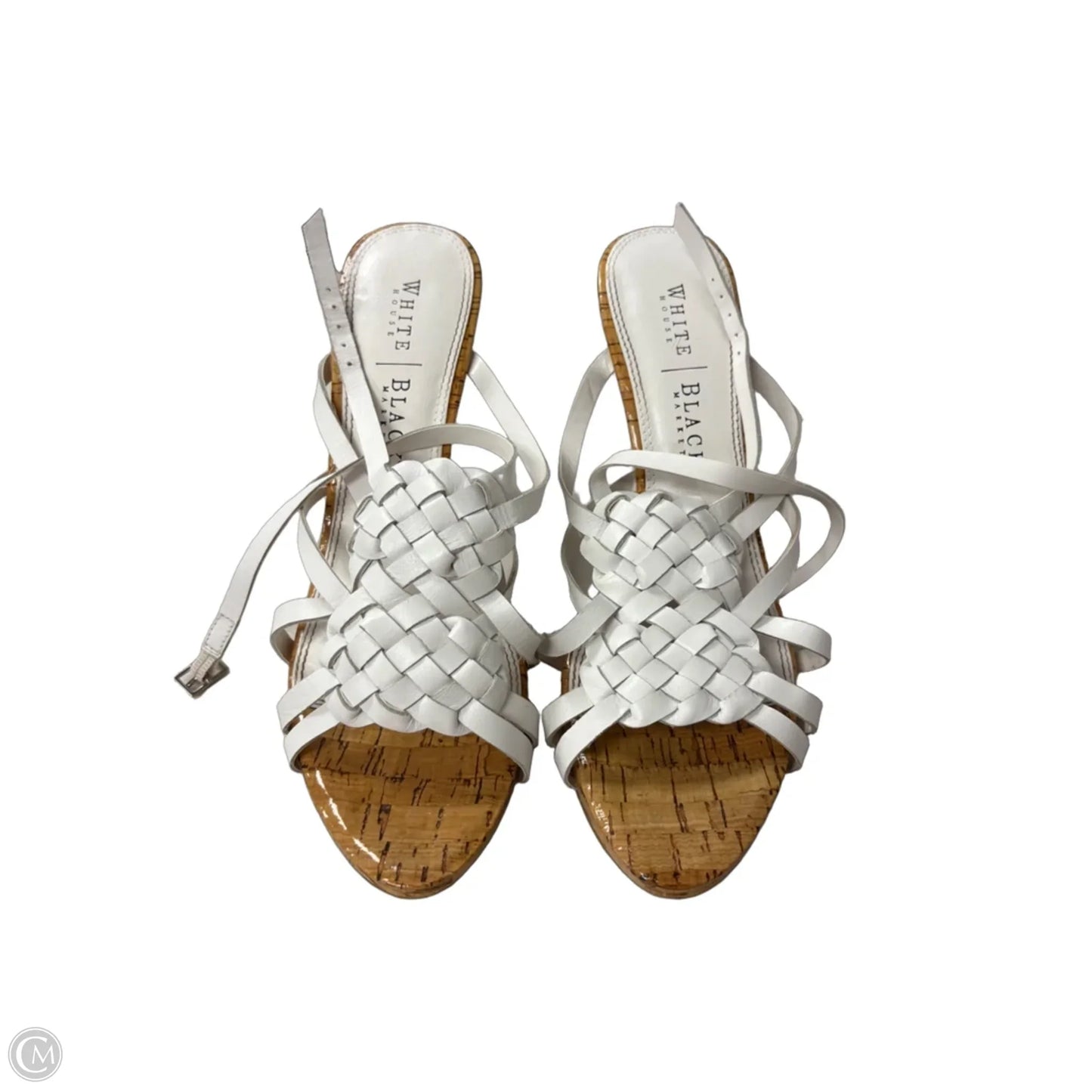 Sandals Heels Stiletto By White House Black Market In White, Size: 9