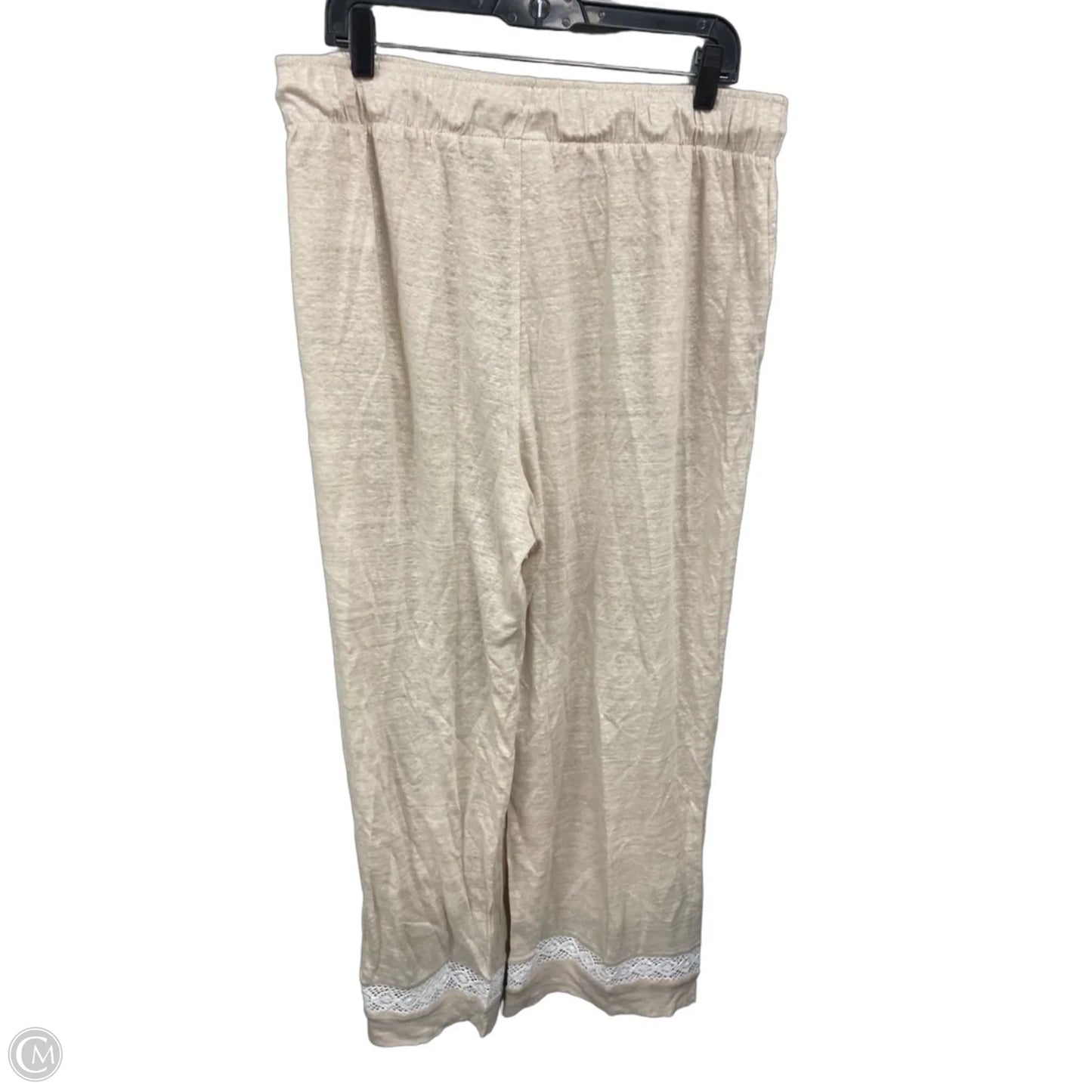 Pants Wide Leg By Rachel Zoe In Tan, Size: Xl