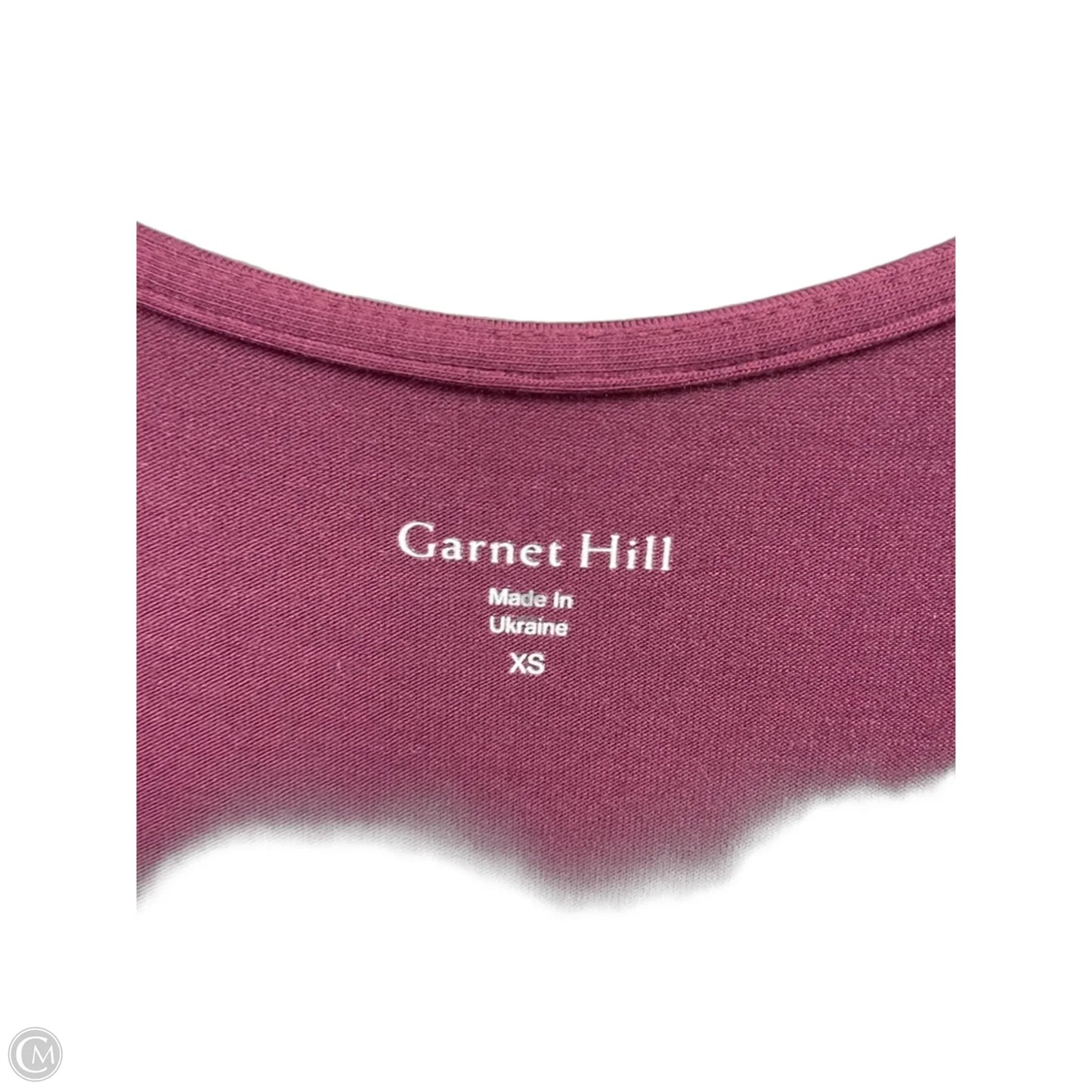 Dress Casual Midi By Garnet Hill In Purple, Size: Xs