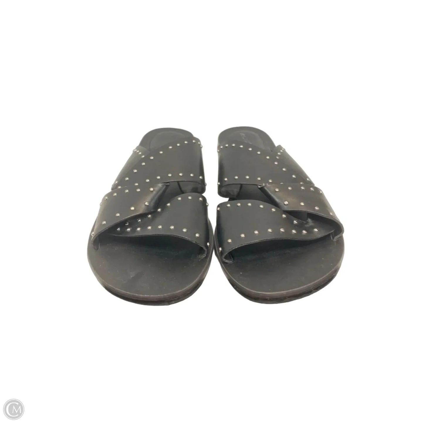 Sandals Flats By Marc Fisher In Black, Size: 7.5