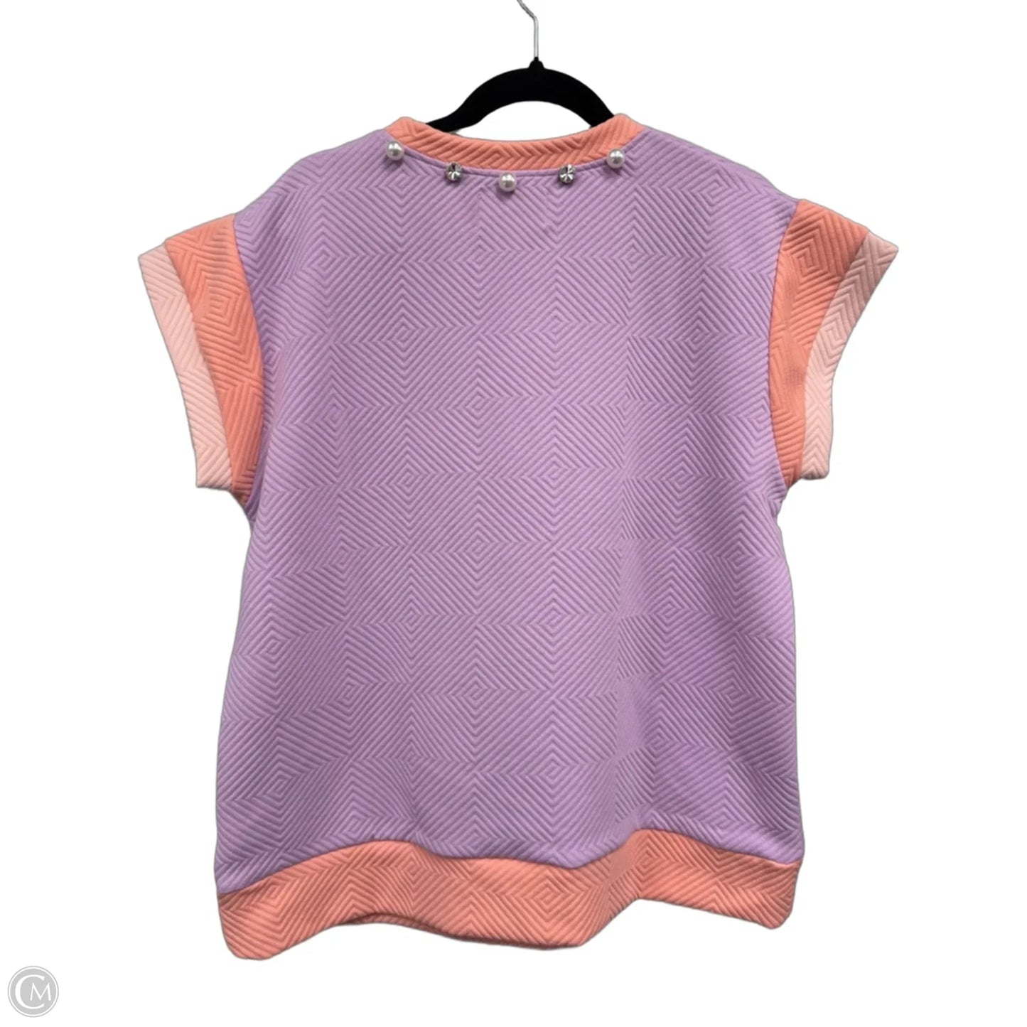 Pants Set 2pc By Simply Southern In Orange & Purple, Size: L