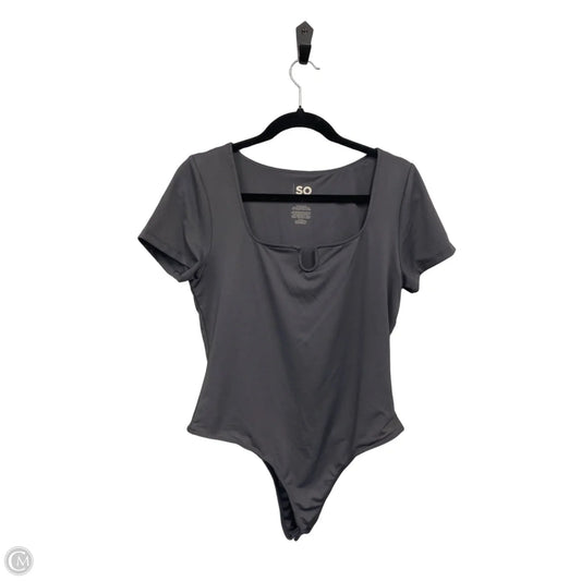 Bodysuit By So In Grey, Size: L