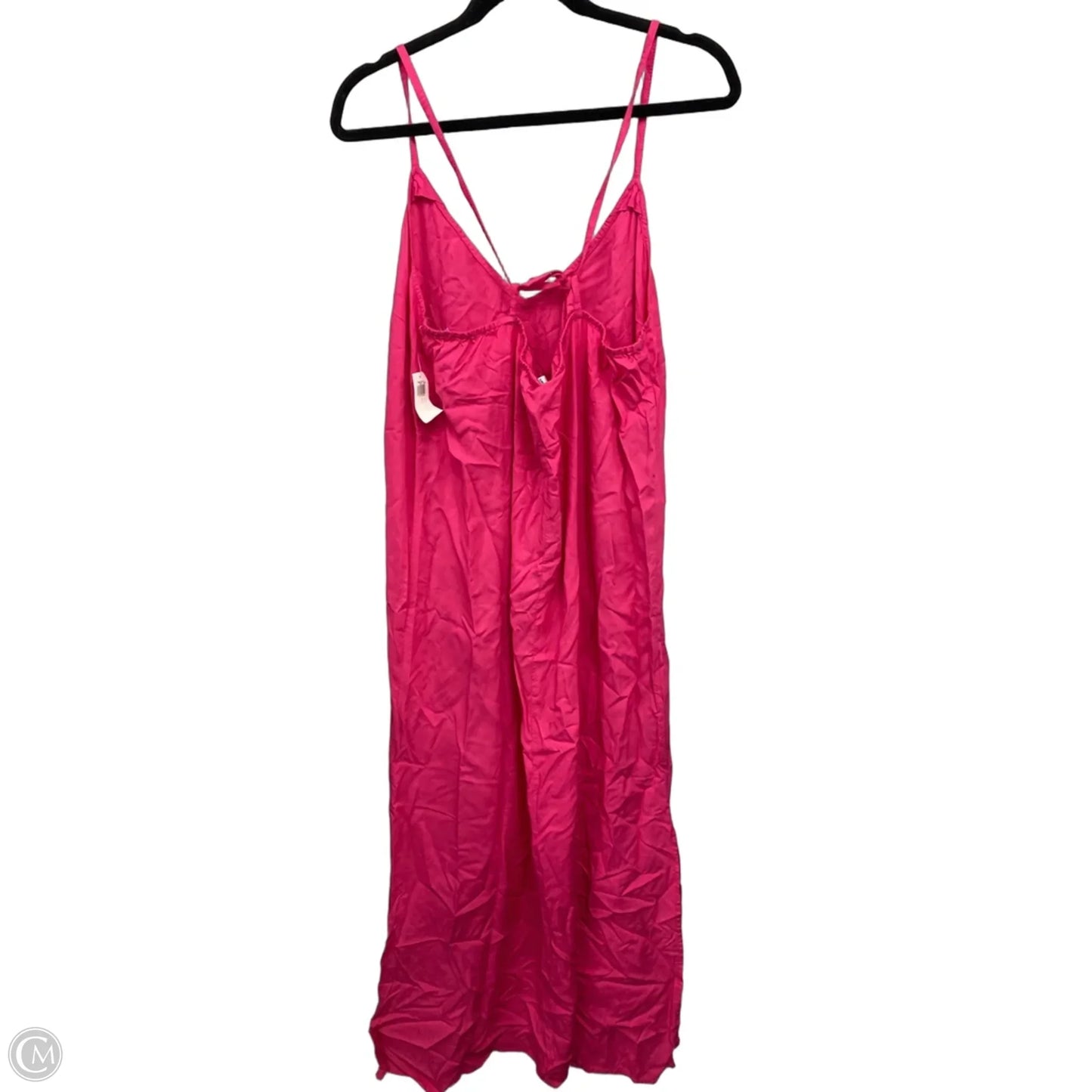 Dress Casual Midi By Old Navy In Pink, Size: L