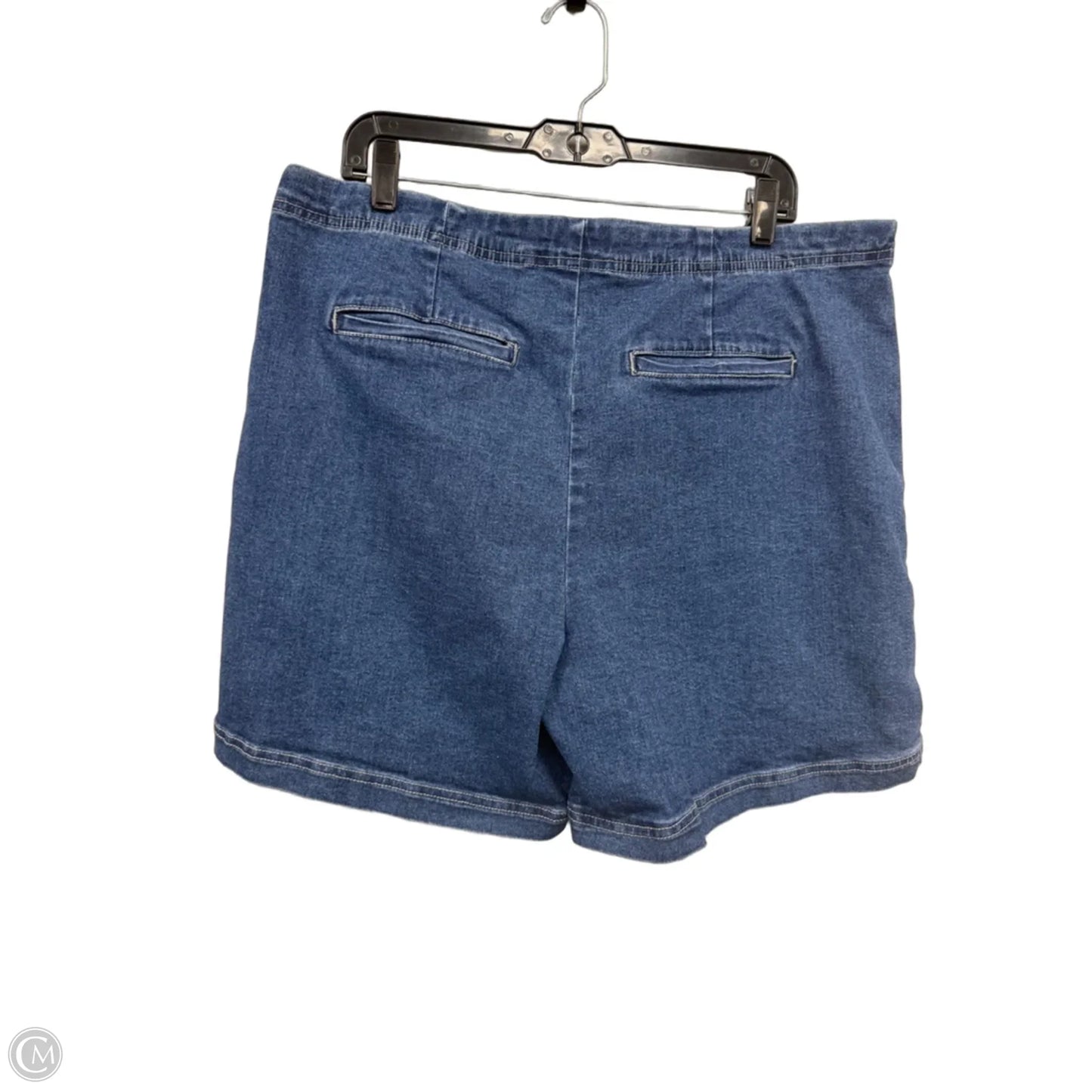 Skort By Curve Appeal In Blue, Size: Xl