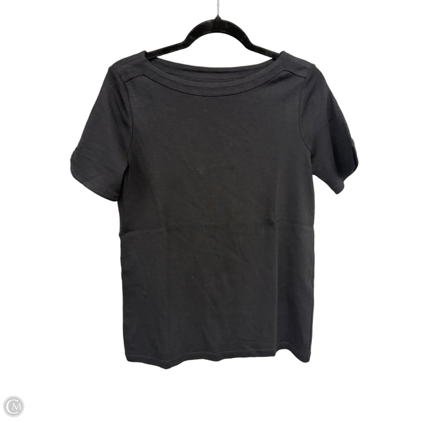 Top Short Sleeve Basic By Chicos In Black, Size: M