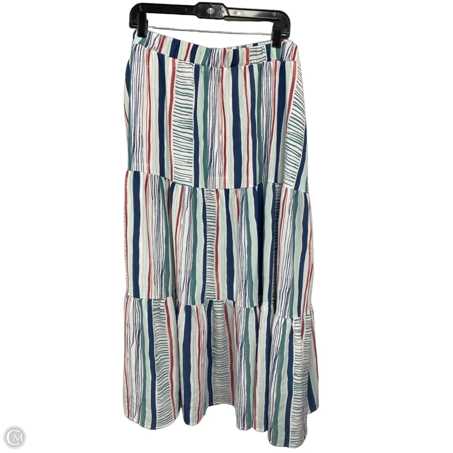 Skirt Maxi By Lane Bryant In Blue & Green, Size: 3x