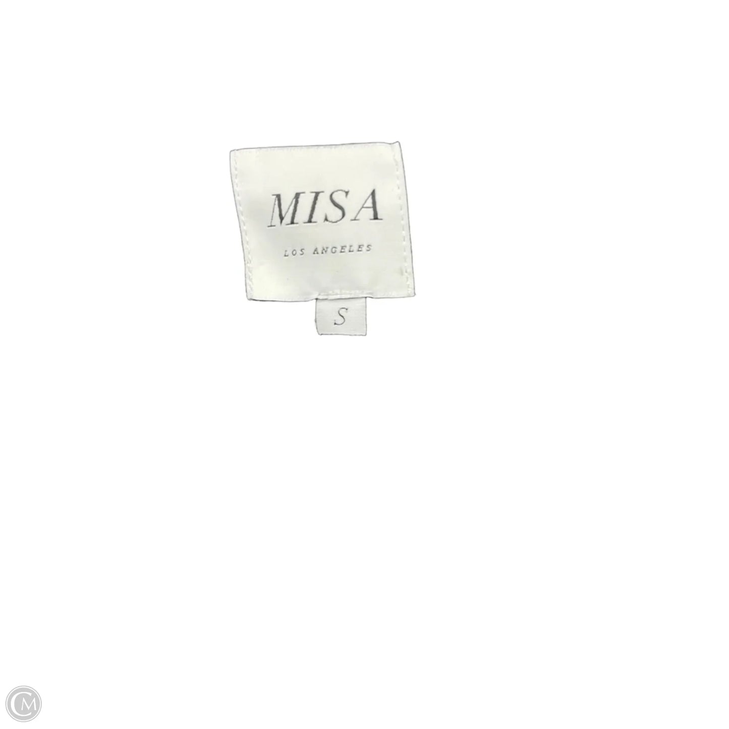 Dress Designer By Misa In Black & Pink, Size: S