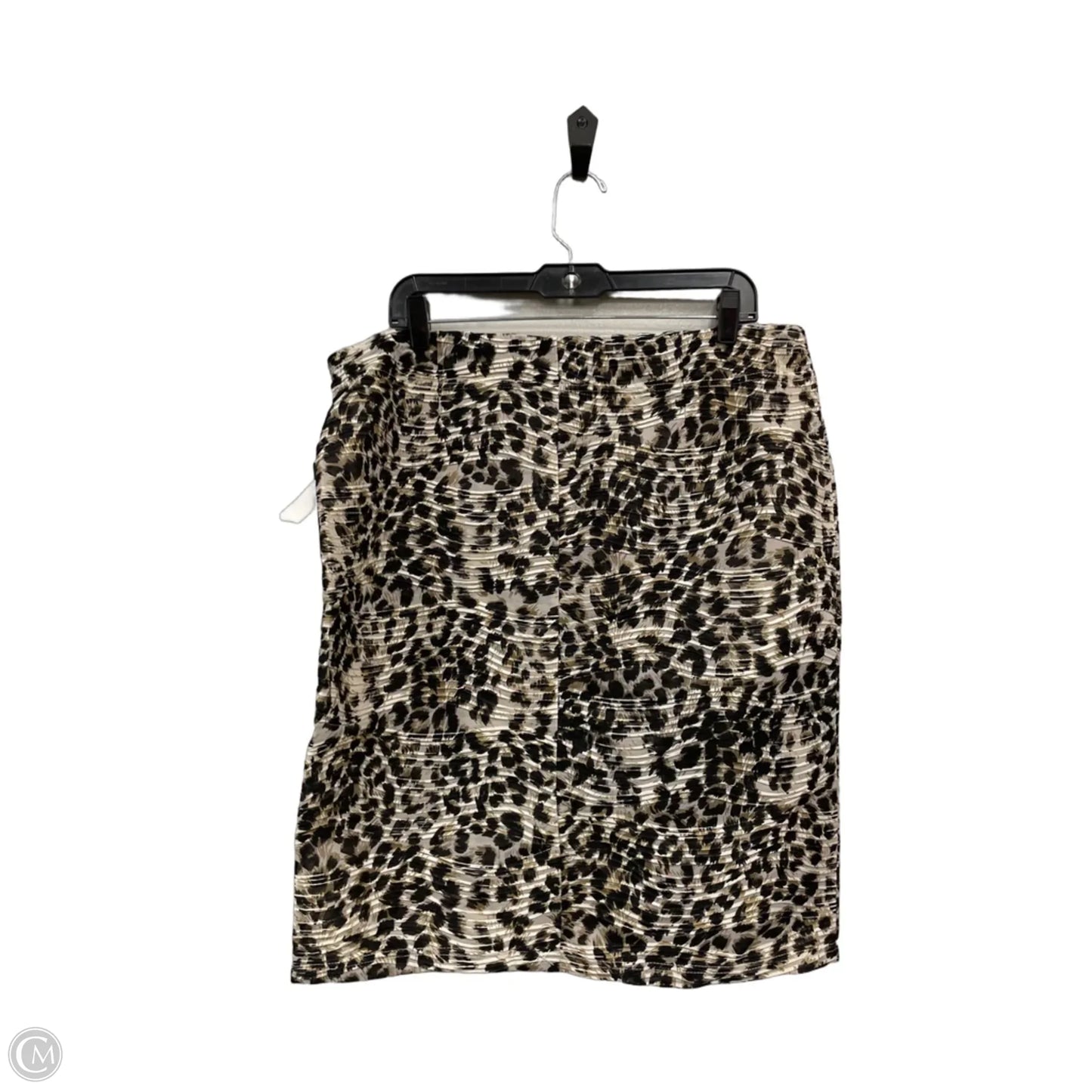 Skirt Mini & Short By Zac And Rachel In Black & Cream, Size: Xl