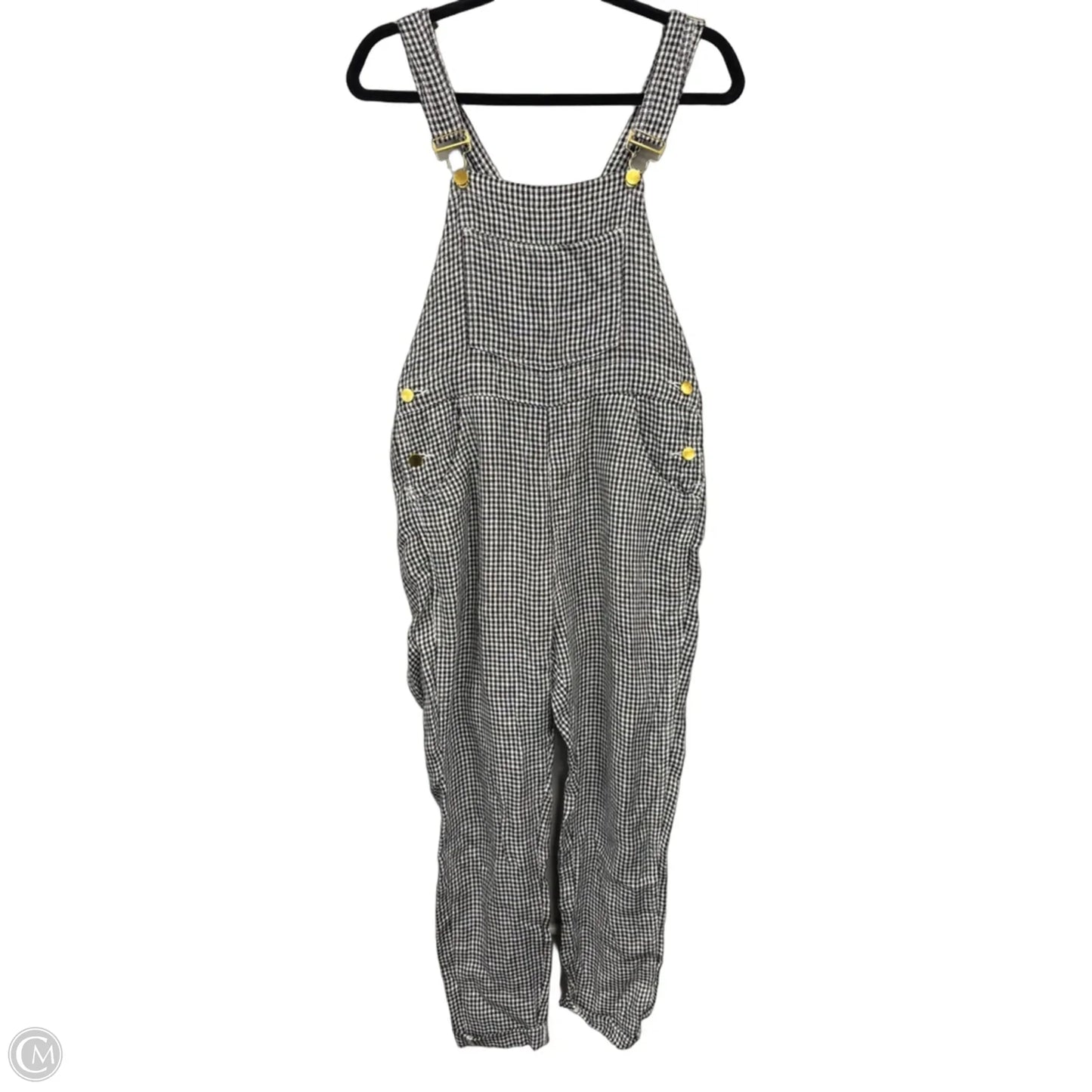 Overalls By Cmb In Black & White, Size: M