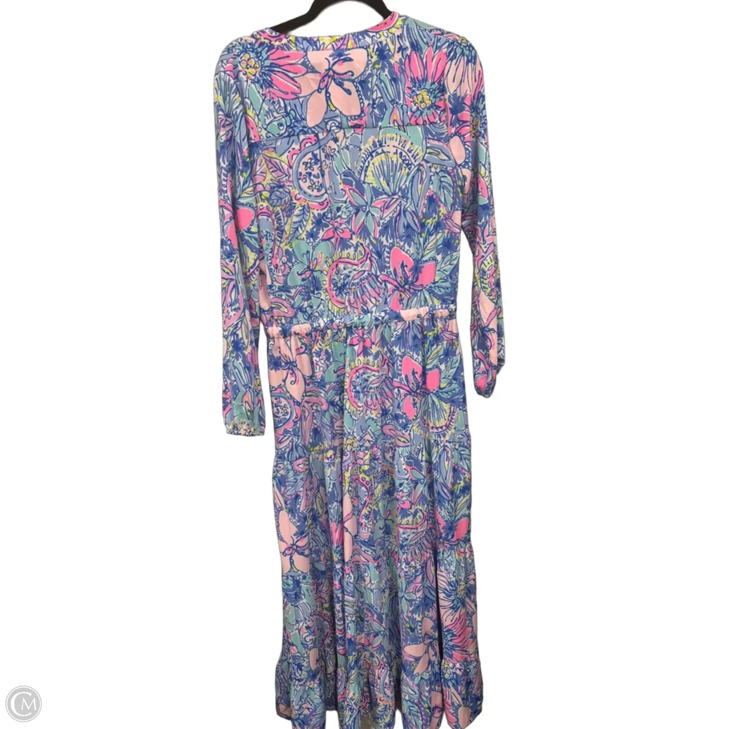 Dress Designer By Lilly Pulitzer In Blue & Pink, Size: 8