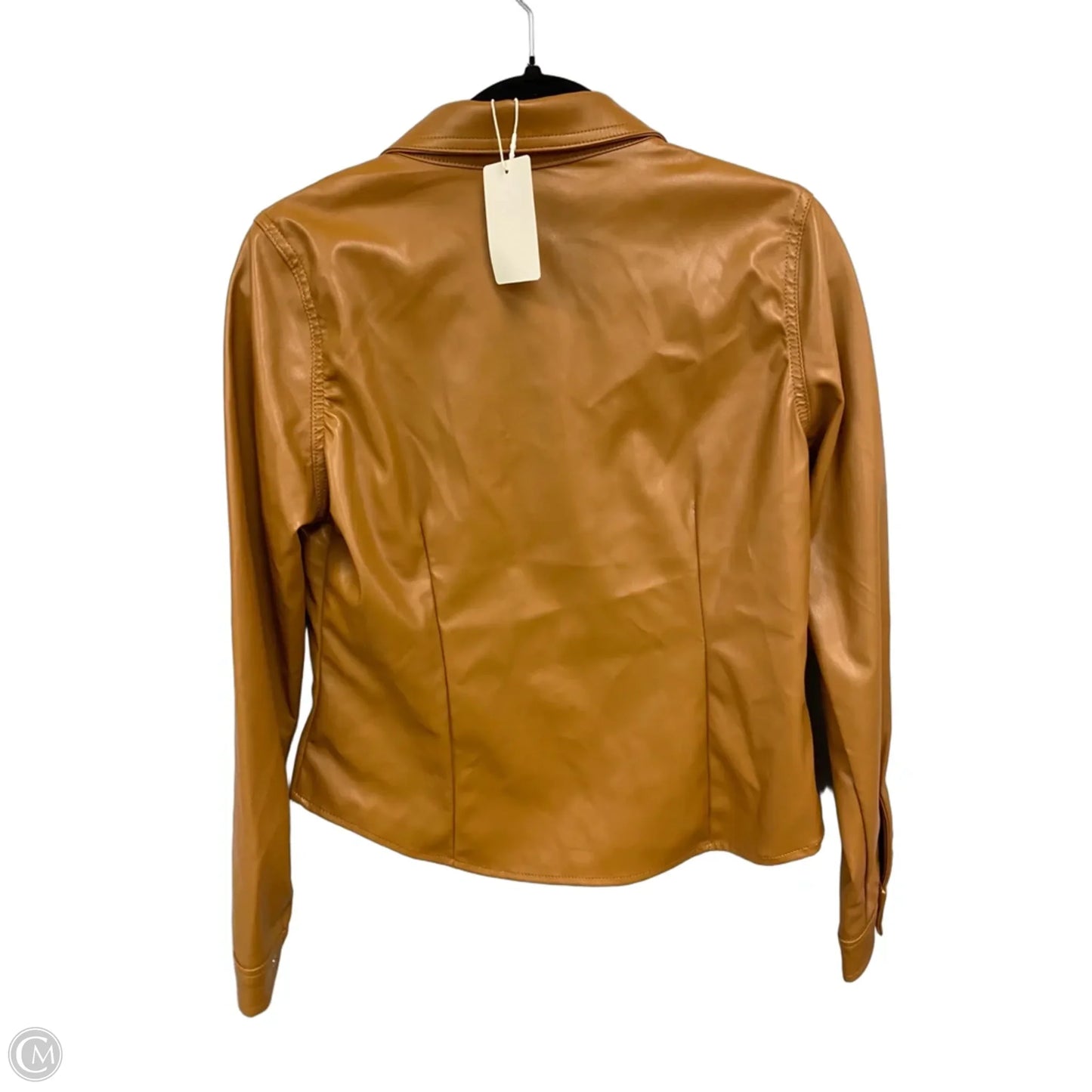 Top Long Sleeve By Active Usa In Copper, Size: L
