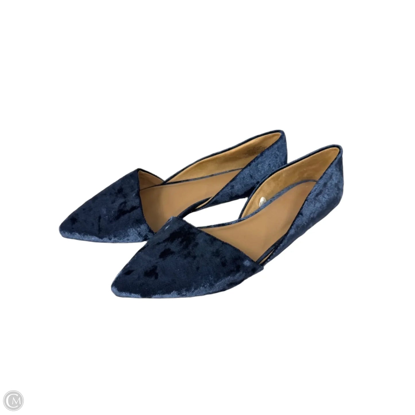 Shoes Flats By A New Day In Blue, Size: 10