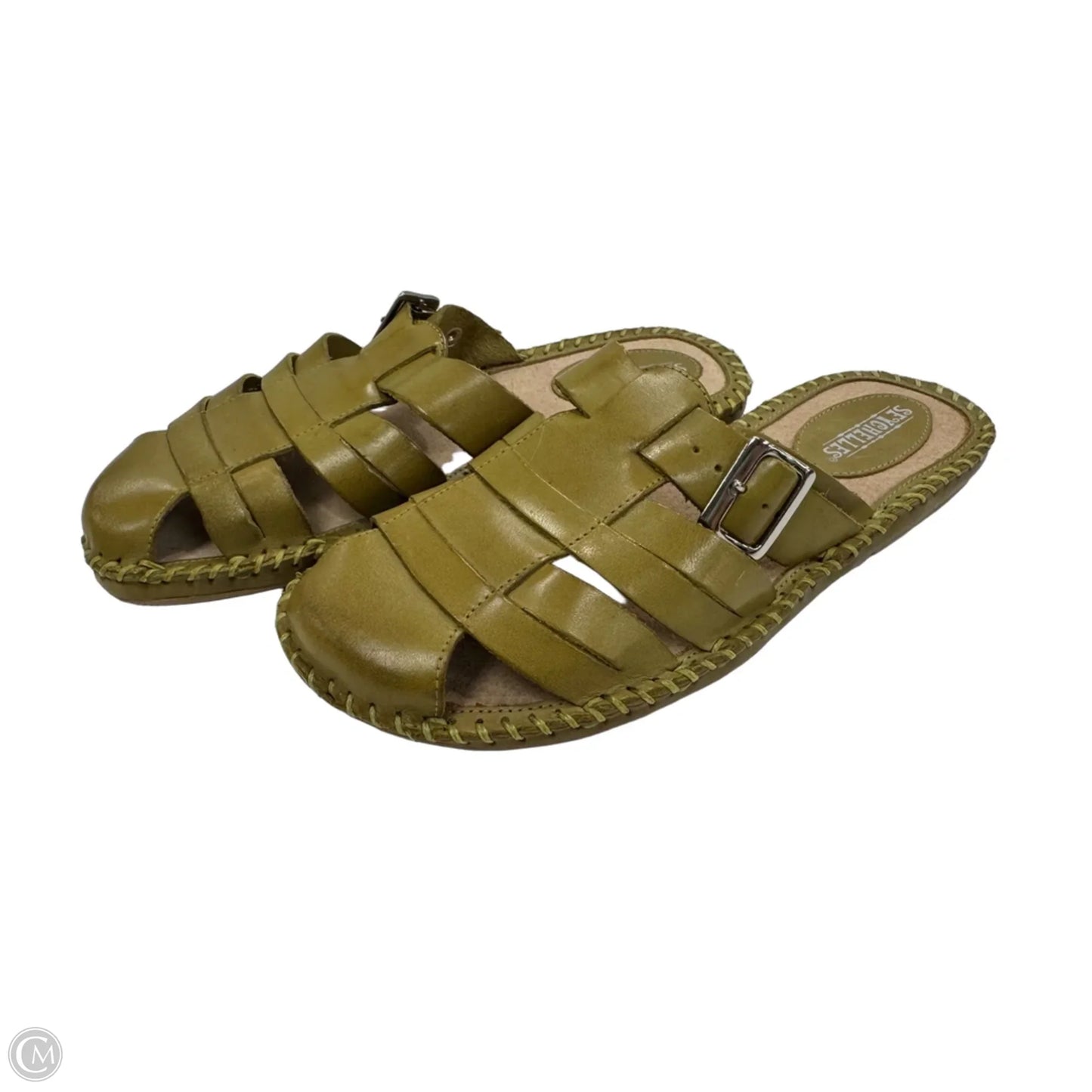 Sandals Flats By Seychelles In Green, Size: 8.5