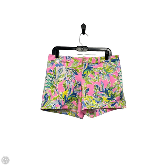 Shorts Designer By Lilly Pulitzer In Blue & Pink, Size: 8