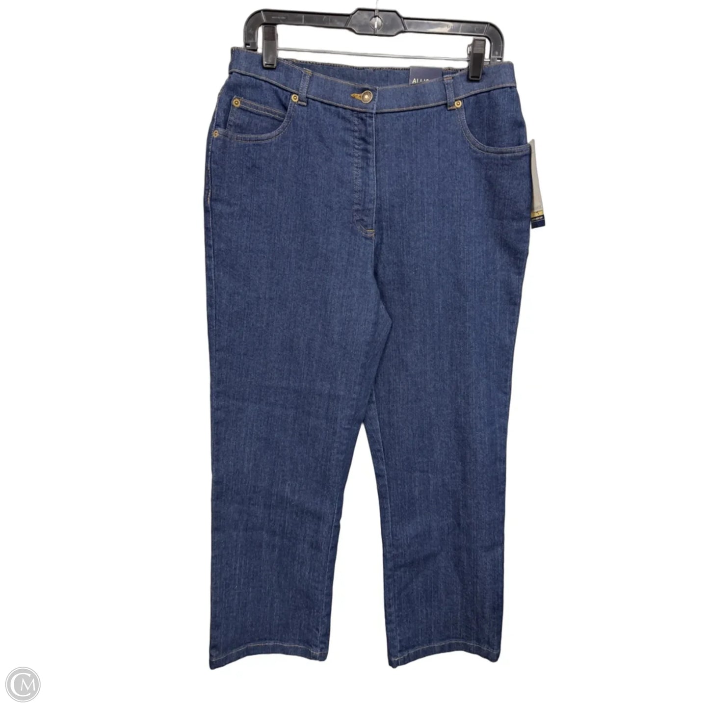 Jeans Straight By Allison Daley In Blue, Size: 8p